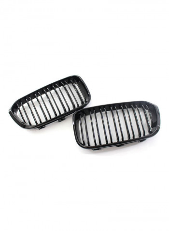 2-Piece Replacement Grilles For BMW 1-Series F20 2015-2016