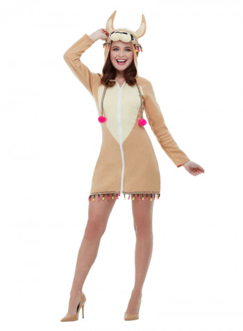 Hooded Llama Costume S