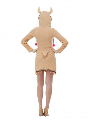 Hooded Llama Costume XS