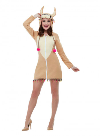 Hooded Llama Costume XS
