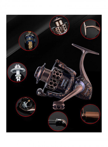 HA Metal Fishing Reel 14x14x14cm