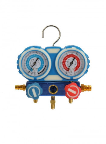 Valve Pressure Gauge Diagnostic Repairing Tool Kit Multicolour 44.5centimeter