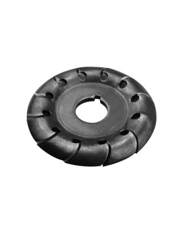 2-Piece Multi-Functional Wood Carving Disc Black