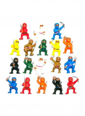 150-Piece Mini Karate Ninjas Warriors Fighters Figures