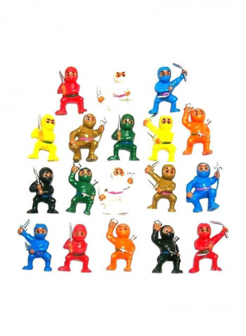 150-Piece Mini Karate Ninjas Warriors Fighters Figures