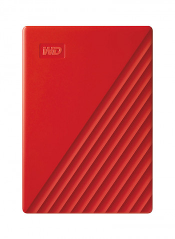 My Passport External Hard Drive 4TB Red