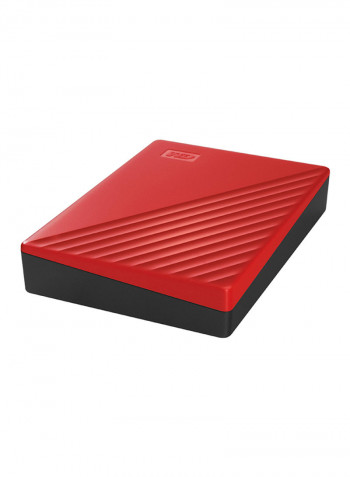 My Passport External Hard Drive 4TB Red