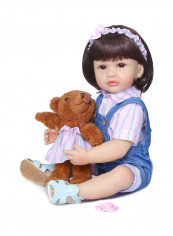 Silicone Soft Touch Baby Doll 55cm
