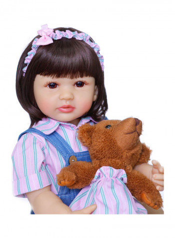 Silicone Soft Touch Baby Doll 55cm