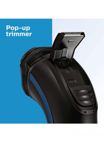 Series 3000 Electric Shaver With Carry Case And Flex Head Black