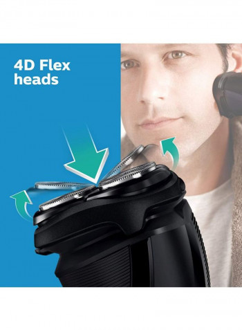 Series 3000 Electric Shaver With Carry Case And Flex Head Black