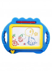 Magnetic Erasable Drawing Board With Sketch Pen Multicolour