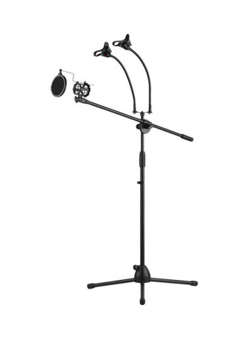 Metal Microphone Floor Stand Tripod