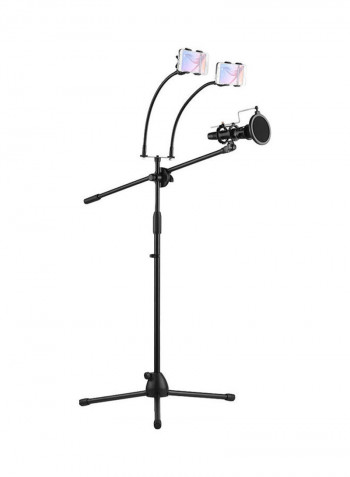 Metal Microphone Floor Stand Tripod