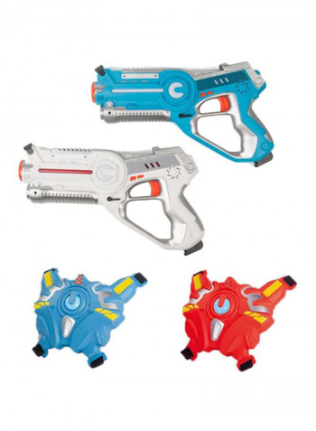 2-Piece Infrared Laser Blaster With Target Vests 54x34x8cm