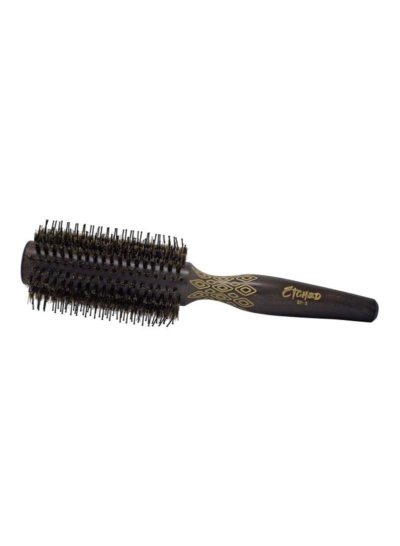 Porcupine Hair Brush Black/Brown 2.5inch