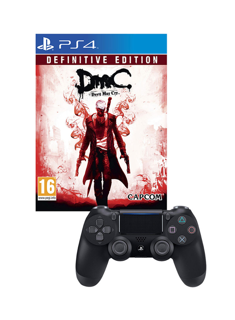 Devil May Cry + DualShock 4 Wireless Controller - Adventure - PlayStation 4 (PS4)