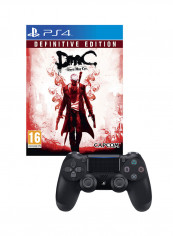لعبة الفيديو 'Devil May Cry' مع ذراع تحكم لاسلكي دوال شوك 4 - مغامرة - بلاي ستيشن 4 (PS4)