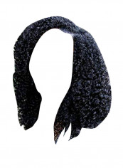 Afro Kinky Curly Clip In Hair Extension Black 12inch