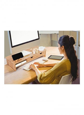 Monitor Stand Riser Fawn
