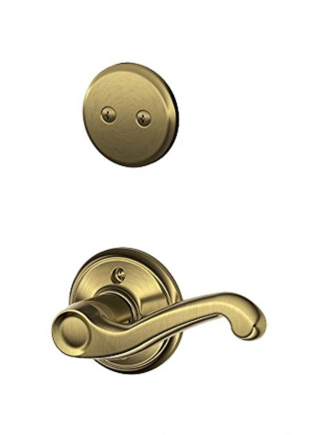 Flair Interior Handleset Trim Gold