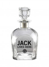 Jack Lives Here Decanter Clear 17.75inch