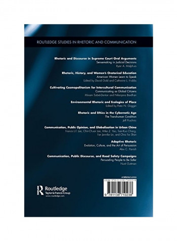 Communication, Public Discourse, And Road Safety Campaigns Paperback