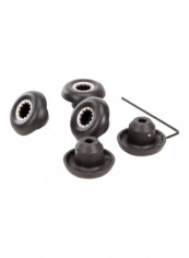 5-Piece Drive Socket Set Black/White 5x5x9inch