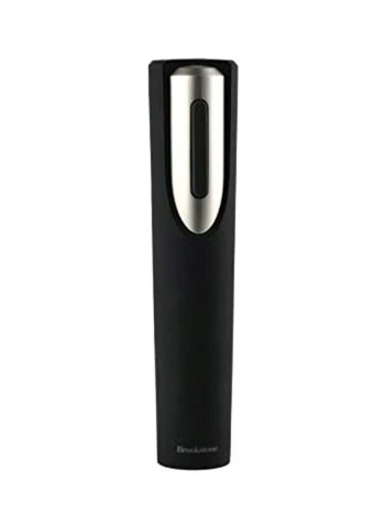 6-Piece Wine Opener And Preserver Gift Set Black/Silver