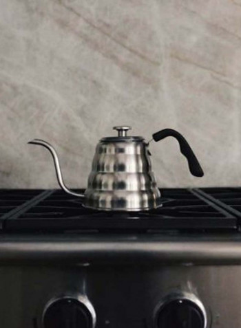 Pour Over Coffee Kettle With Thermometer 15993597 Silver/Black
