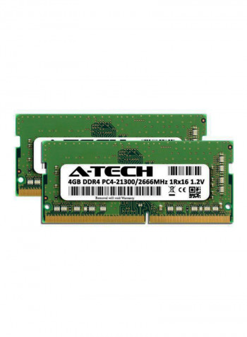 2-Piece Replacement Memory RAM Set 2 x 4GB