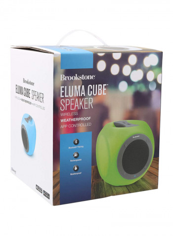 Eluma Cube Speaker White/Grey
