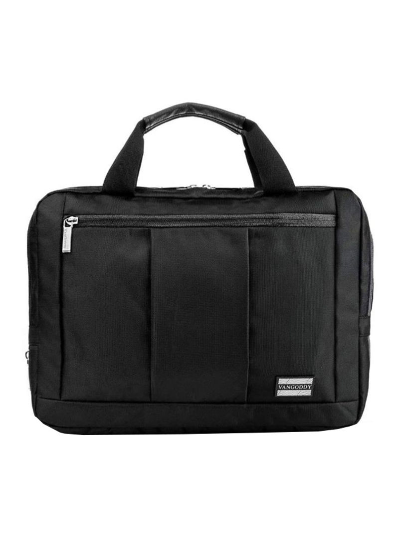 3-In-1 Hybrid Backpack And Messenger Bag For Tablet Black