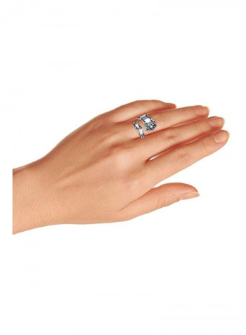 925 Sterling Silver Boho Bypass Spoon Band Ring