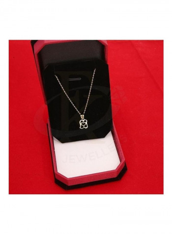 Chain Necklace With Heart Pendant