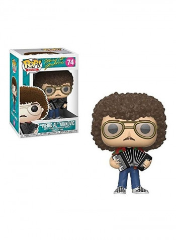 Rocks Weird Yankovic Collectible Figure 4x6inch