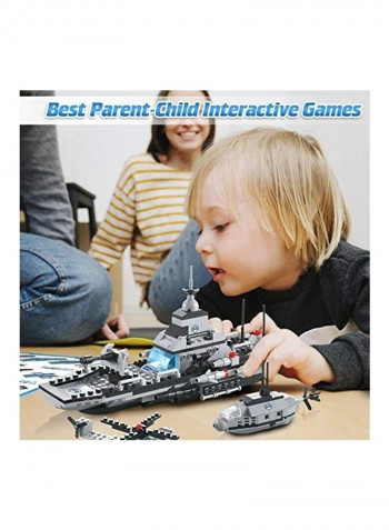 Armed Combined Warship Building Set