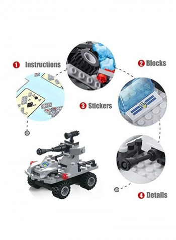 Armed Combined Warship Building Set