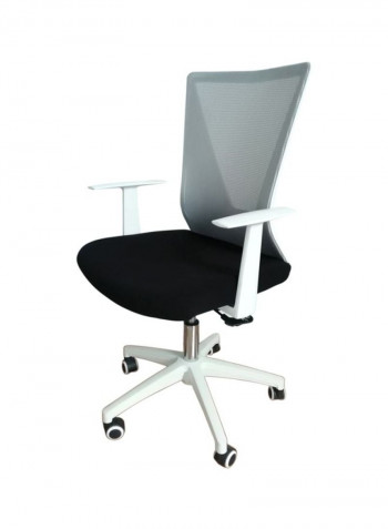 Stella Office Chair Grey / Black/White 66x100x45centimeter