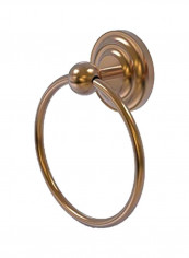 Que New Collection Towel Ring Brushed Bronze 6x6x7inch