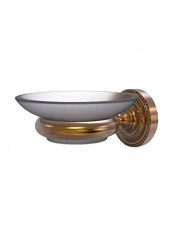 Dottingham Collection Wall Mounted Soap Dish Silver/Grey