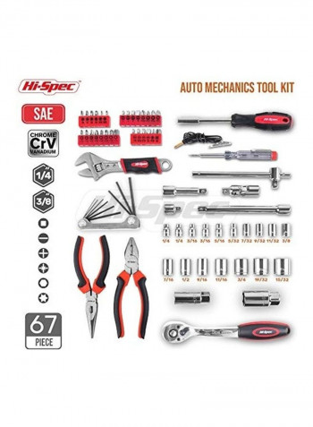 Mechanic Tool Kit Set Multicolour