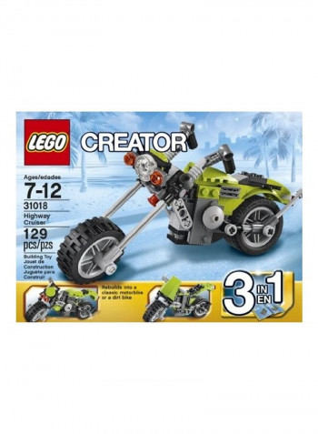 129-Piece Creator Highway Cruiser Building Set