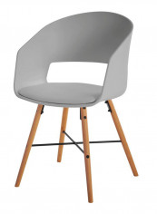 Ella Dining Chair Grey/Beige