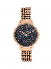 Women's Metal Analog Wrist Watch E9505-RBKL