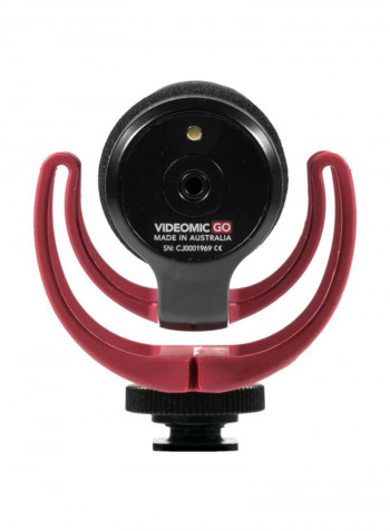 Video Mic Go On-Camera Microphone VIDEOMIC GO (VMGO) Black