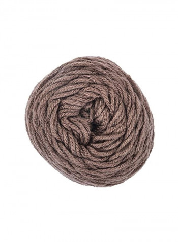 With Love Acrylic Yarn Solid Taupe 370yard