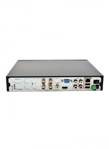 UK- 6204UM 4 Channel Hybrid Video Recorder Black