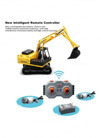 544-Piece Tractor Building Blocks Set