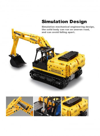 544-Piece Tractor Building Blocks Set